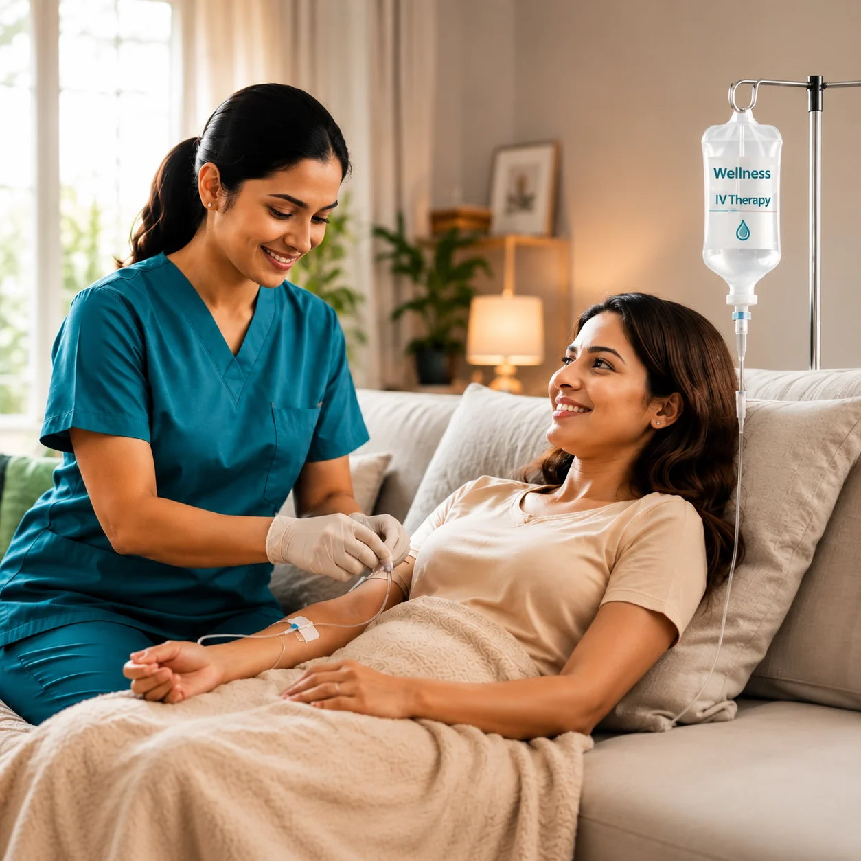 IV drip at home in Bangalore